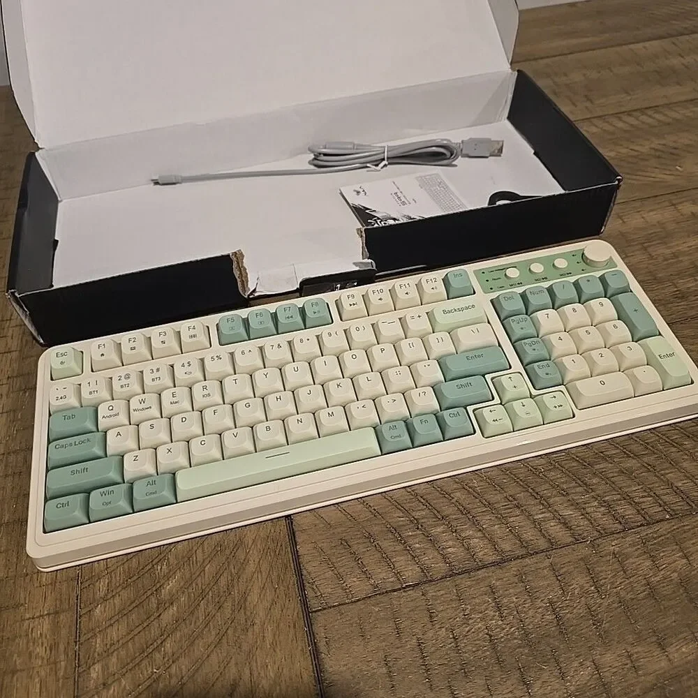 AULA S99 99 KEYS KEYBOARD TRI-MODE BLUETOOTH 2.4GHZ USB-C Gaming